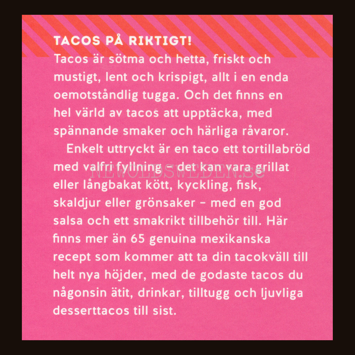 TACOS! - ÄKTA MEXIKANSKA RECEPT - H07 - 2
