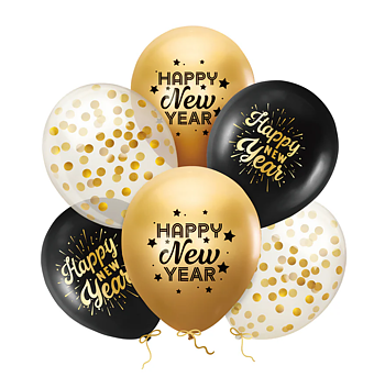 Ballongbukett - Happy New Year - Mix