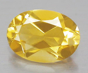 Citrina suelta natural calibrada ovalada de 0,70 ct de 7 x 5 mm