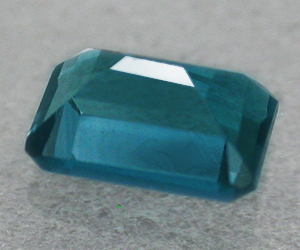 Topacio azul de Londres de 0,78 ct, piedra preciosa de topacio azul de Londres natural de corte octagonal calibrado de 6 x 4 mm - 2