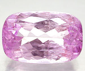 Piedra preciosa de kunzita genuina con gran brillo superior de lujo de 10,76 ct