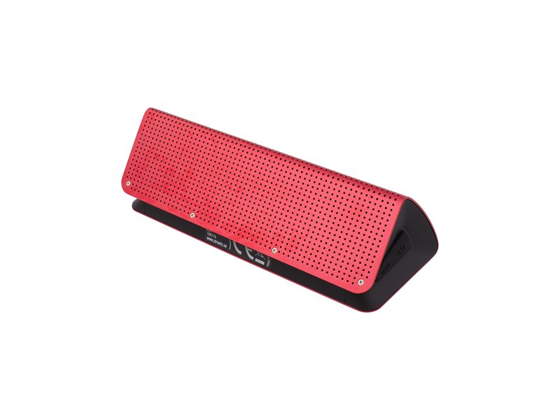 STREETZ Bluetooth högtalare, v4.0, 2x5W, 6h speltid, 10m, röd - 2