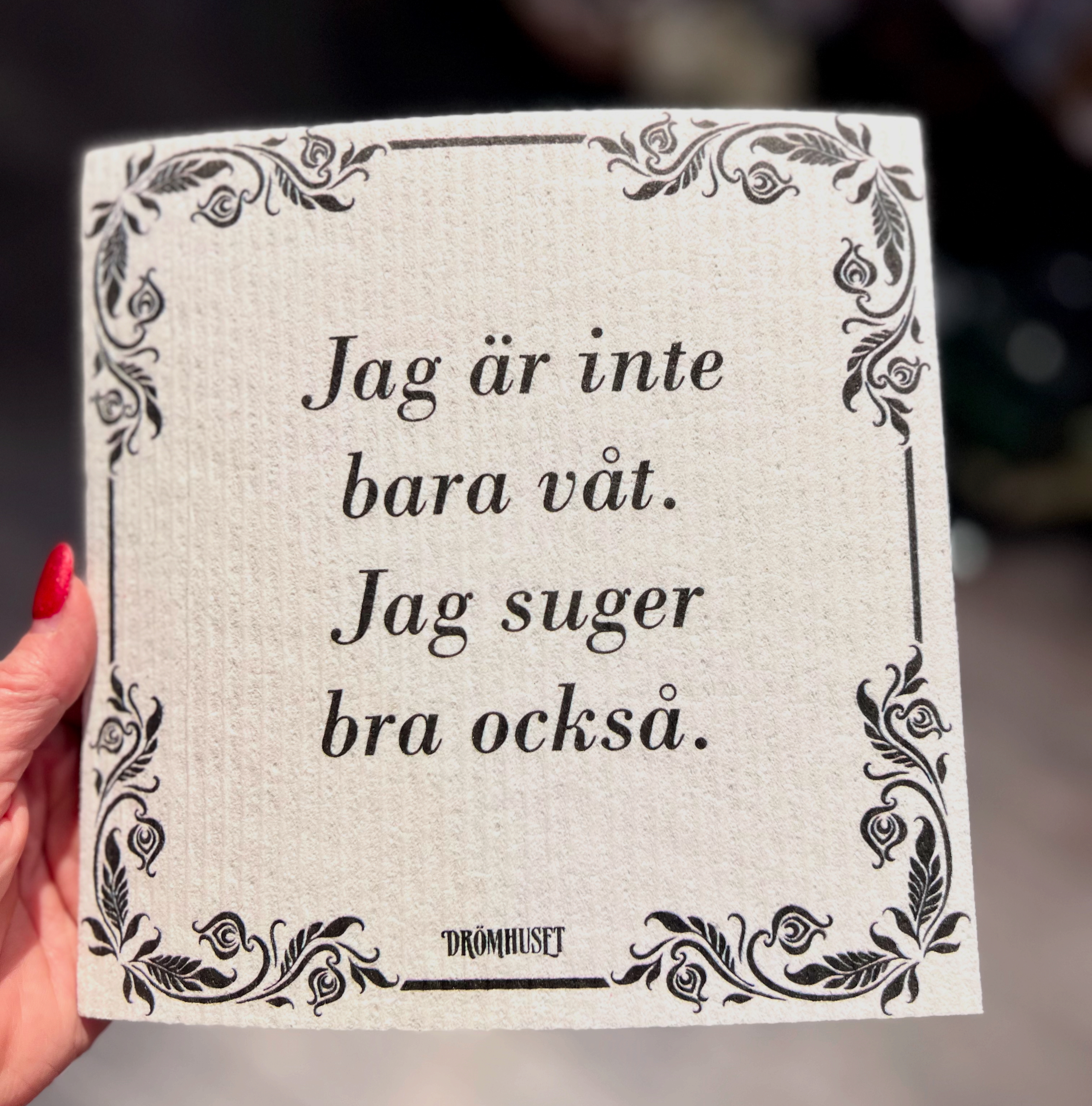 Disktrasa  / Jag är inte bara våt