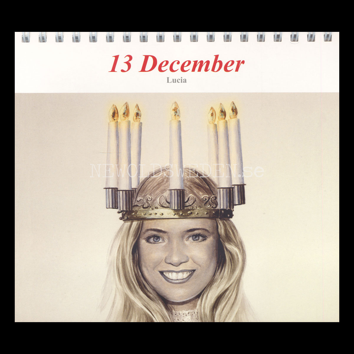 Gårdstomtarnas Decemberalmanacka 165 x 165 mm - Jan Bergerlind - 3