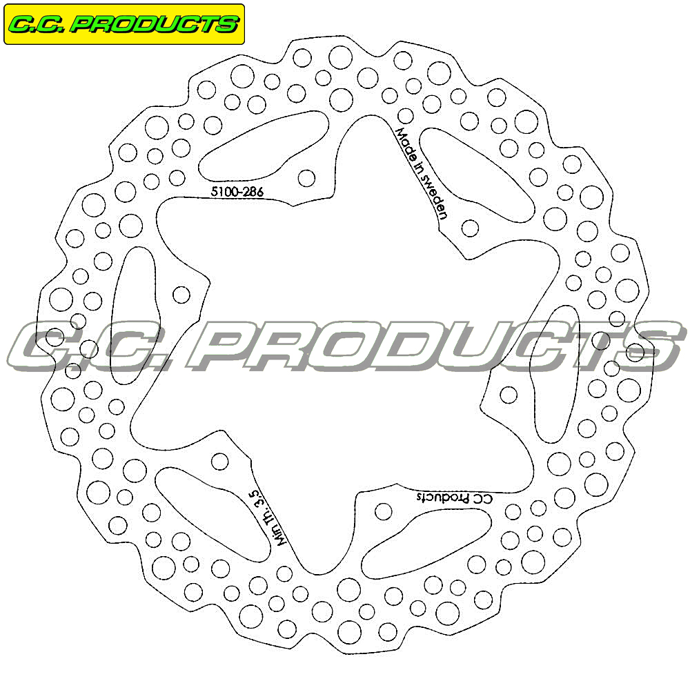 Bromsskiva Bak 240 mm - FANTIC