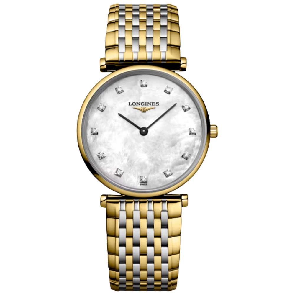 L4.512.2.87.7 Longines La Grande Classique 29 pärlemor med diamant index