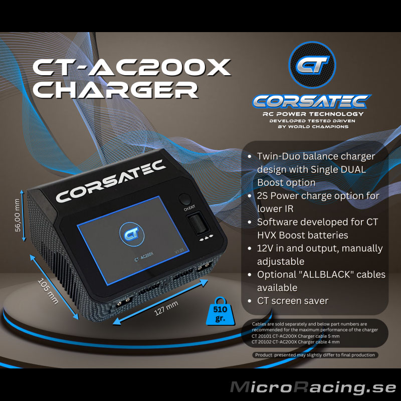 CORSATEC - Laddare Dual Pro AC/DC, EU - 9