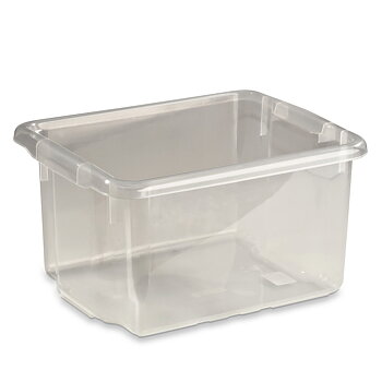 Oppbevaringsboks Nordic 15L Transparent