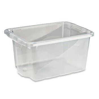 Opbevaringsboks Nordic 33L Transparent