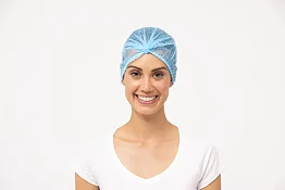 Hairnet blue OS 100pcs