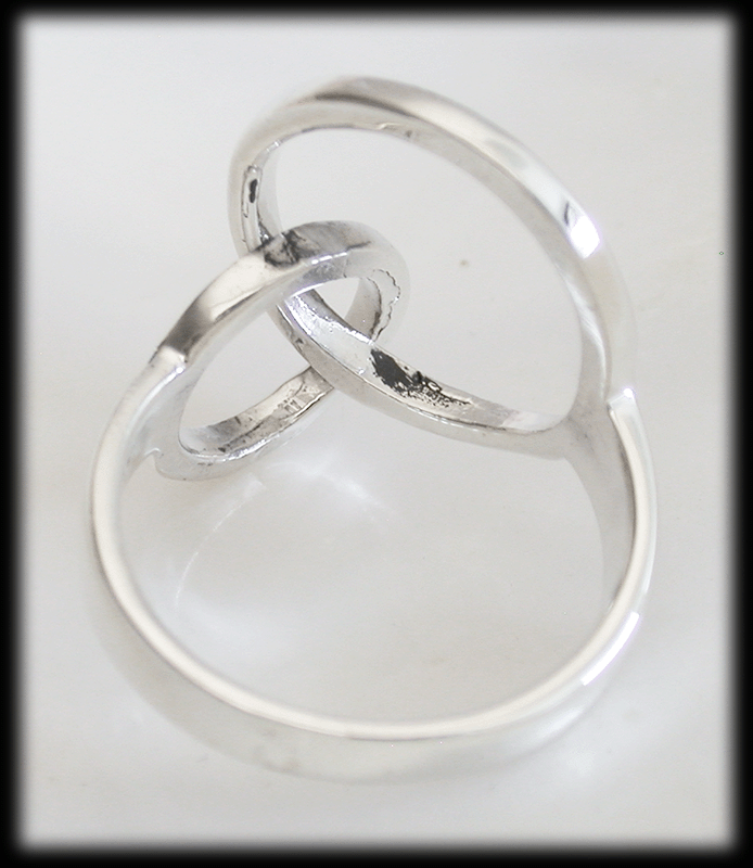 En mycket trendig ring i Äkta silver. - 4