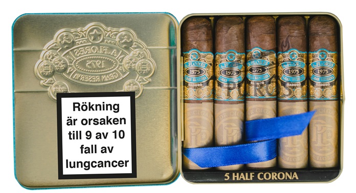 PDR A. Flores 1975 Gran Reserva Maduro Half Corona 5-pack
