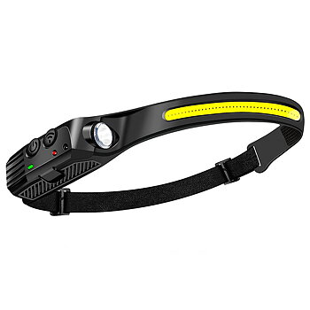 Pannlampa med sensor