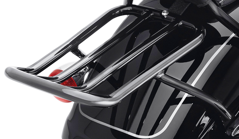 Luggage Rack, Black, 2010- FXDWG