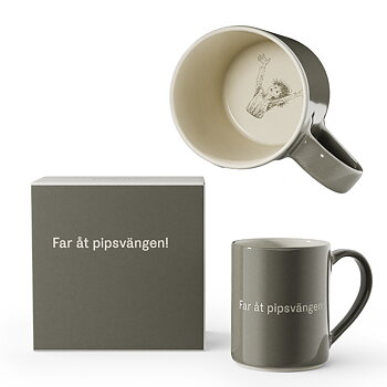 Astrid Lindgren Citat Mugg - “Far åt pipsvängen!”