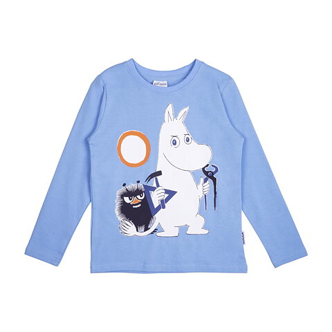 Moomin and stinky sweater LBLUE