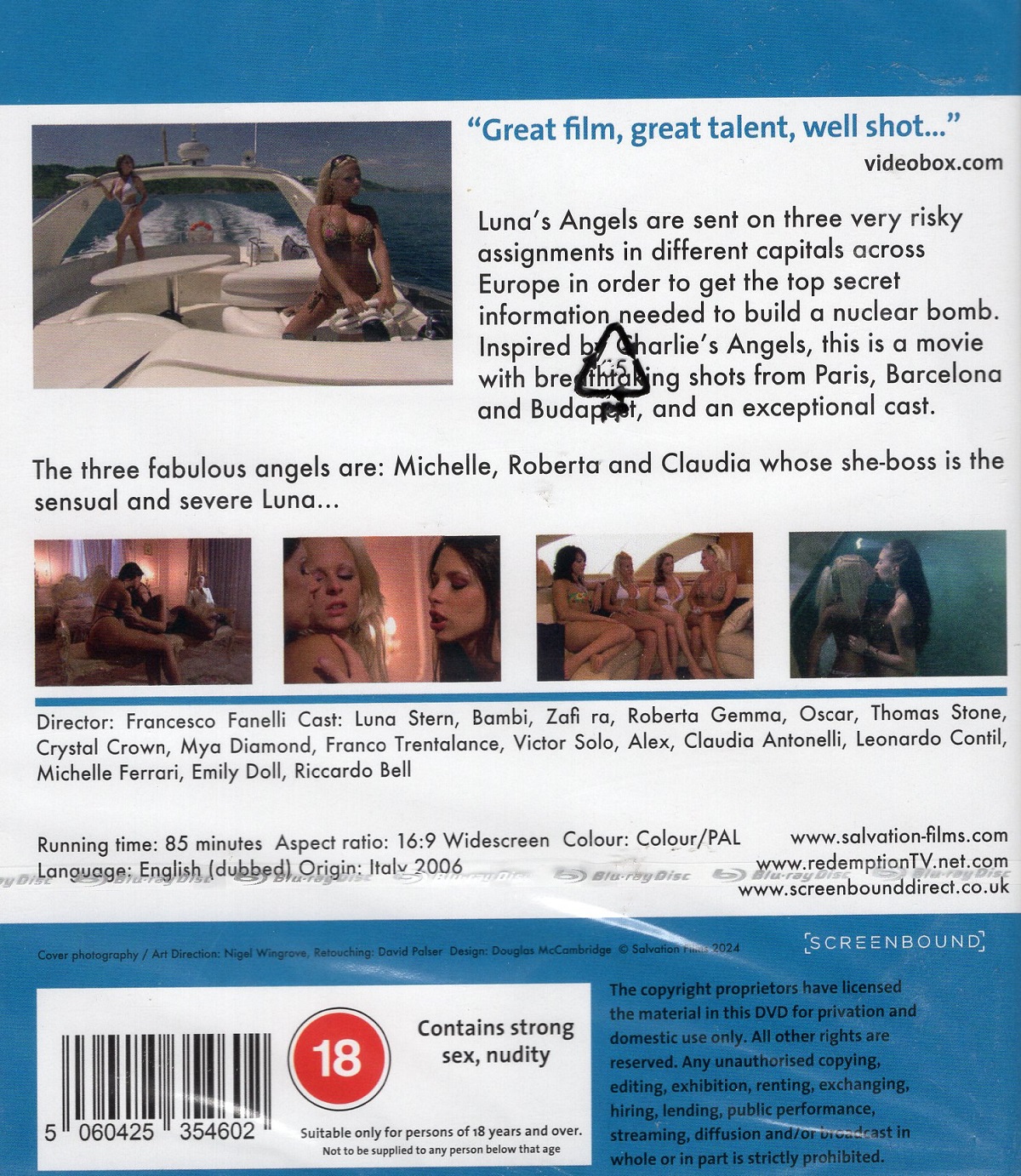Luna's Angels (ej svensk text) (Blu-ray) - 2
