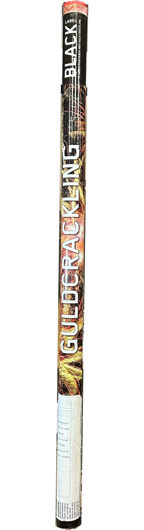 Guldcrackling Bombrör 5-skott