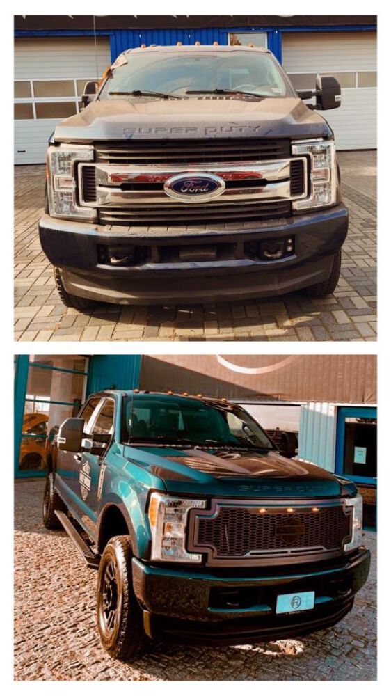 ÖvreGrille med LED (F-250/F-350 Super Duty 17-19) - 2