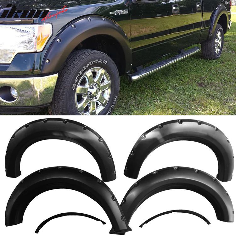 Fender Flares - Pocket Rivet Style (F150 09-14) - 2