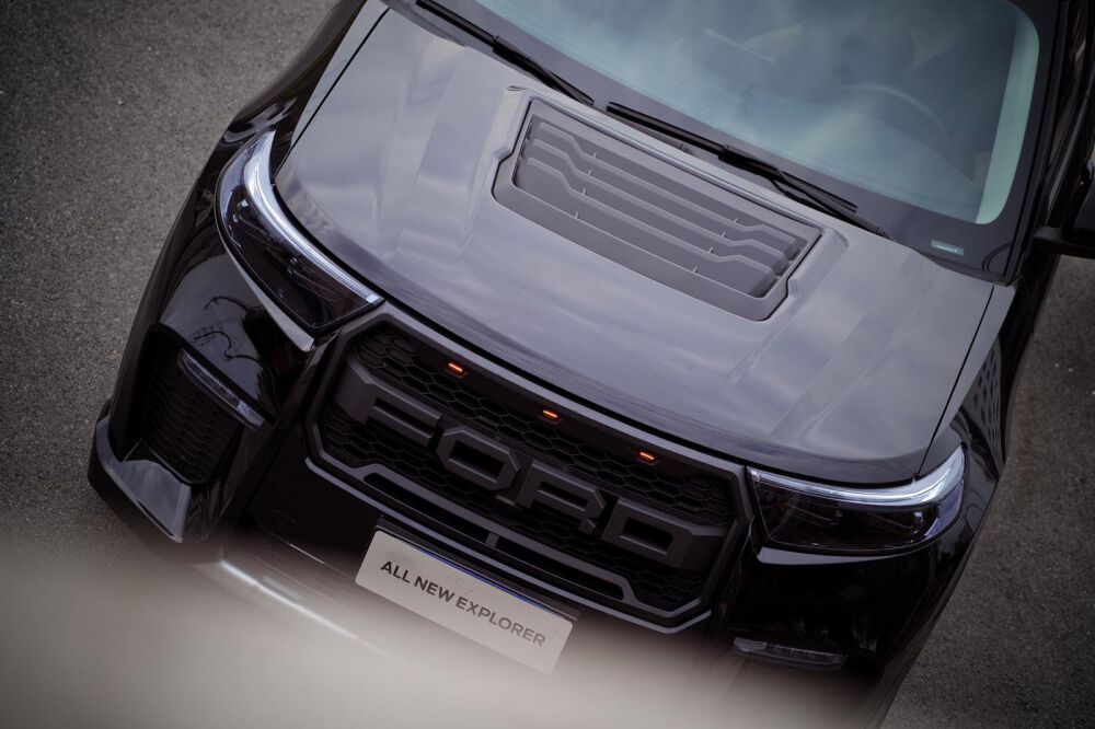 RAPTOR Style Aluminum Hood (EXPLORER 20-23) - 2
