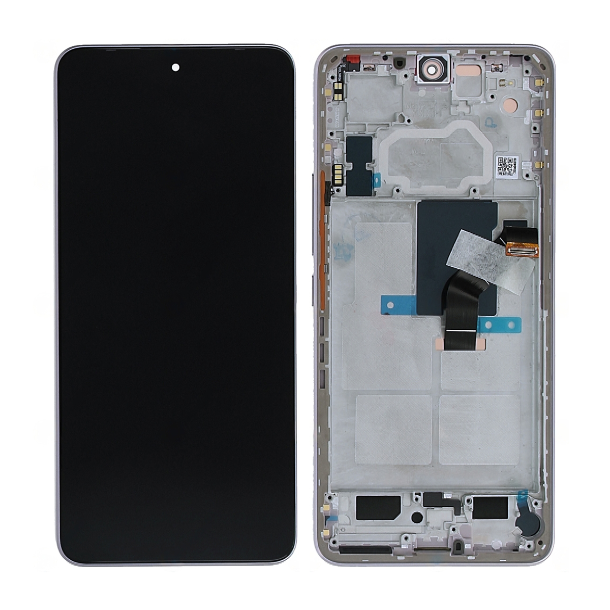 Xiaomi 12 Lite 5G (2022) Skärm med LCD Display lila - Original