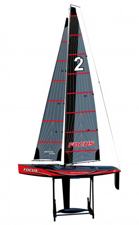 JOYSWAY 8812V3R Focus V3 Segelbåt 1M RTR Röd