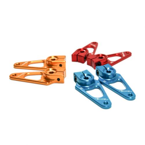 Aluminium servoarm V3 Hitec 1.00 M3 Blå