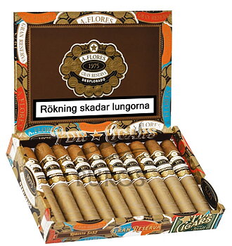 PDR A. Flores 1975 Gran Reserva Desflorado Robusto Cigarrlåda 10-pack