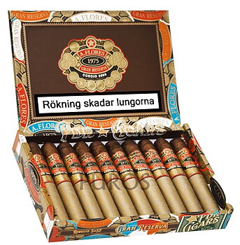 PDR A. Flores 1975 Gran Reserva Corojo Robusto Cigarrlåda 10-pack
