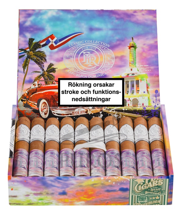 PDR 1878 Capa Shade Grown Robusto Cigarrlåda 20-pack