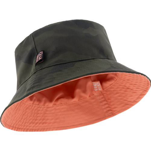 Side Star Bucket Hat Army Camo/Melon