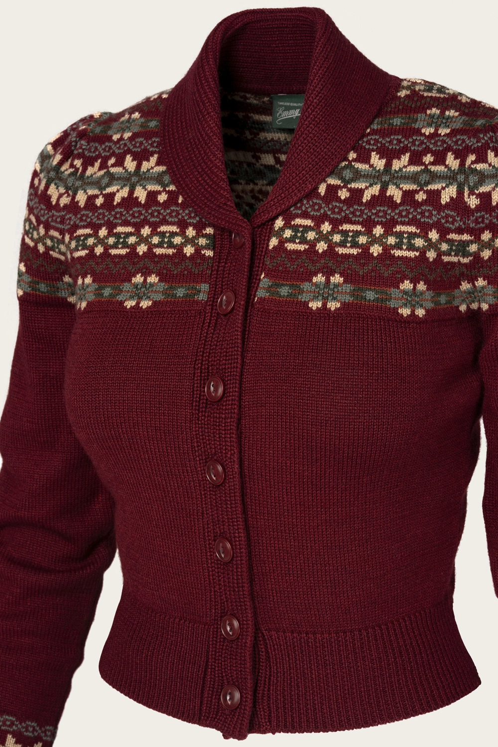 The Fair Isle Knit Jacket - 2