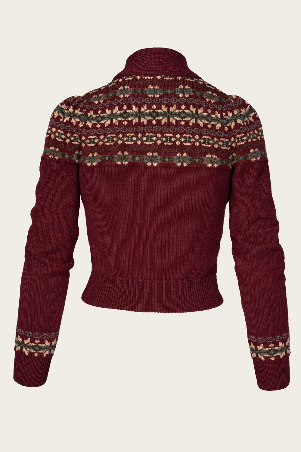The Fair Isle Knit Jacket - 5