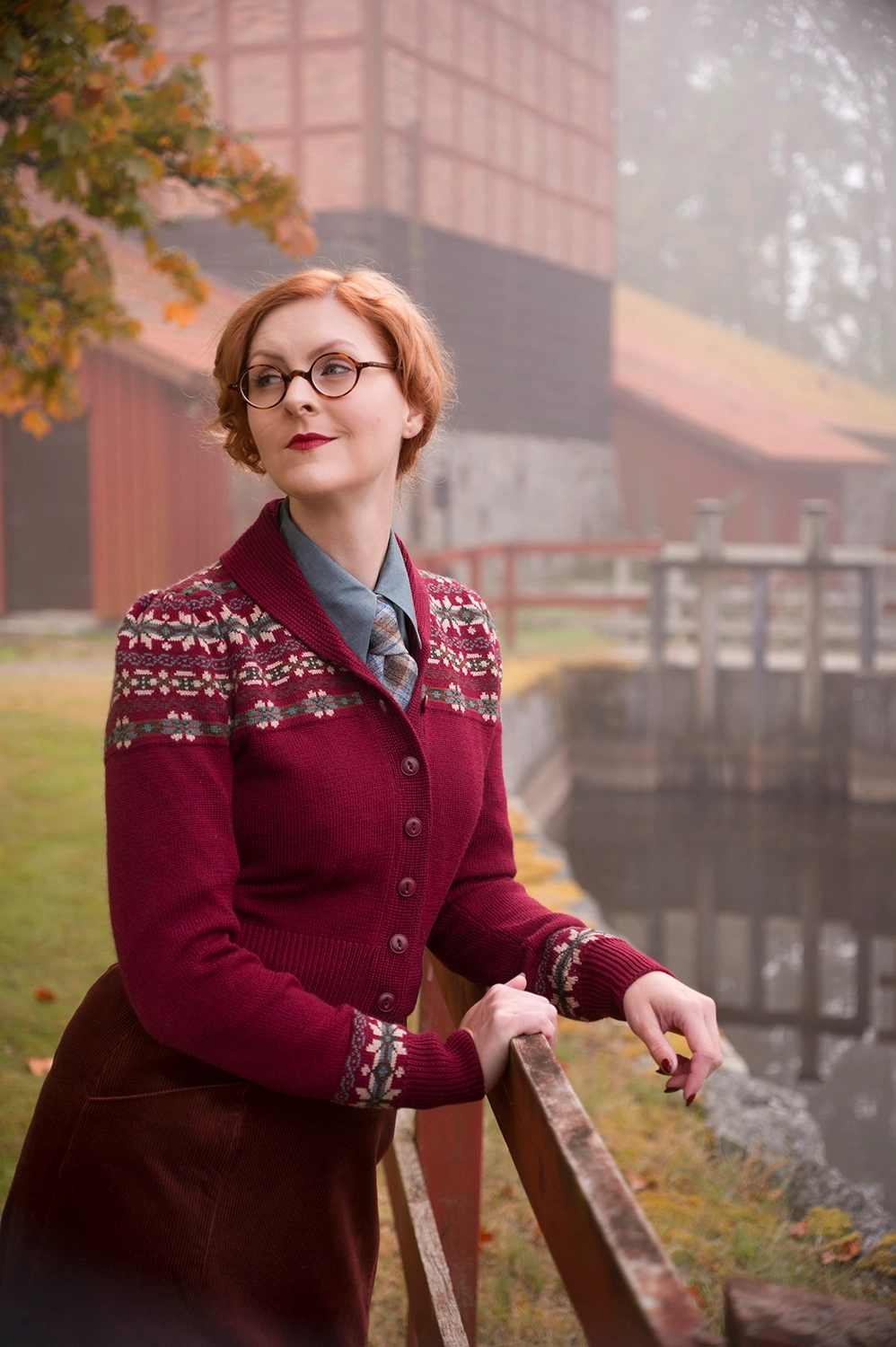 The Fair Isle Knit Jacket - 6