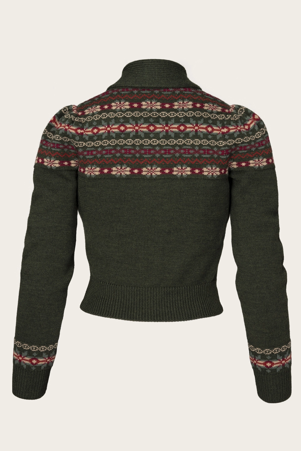 The Fair Isle Knit Jacket - 5