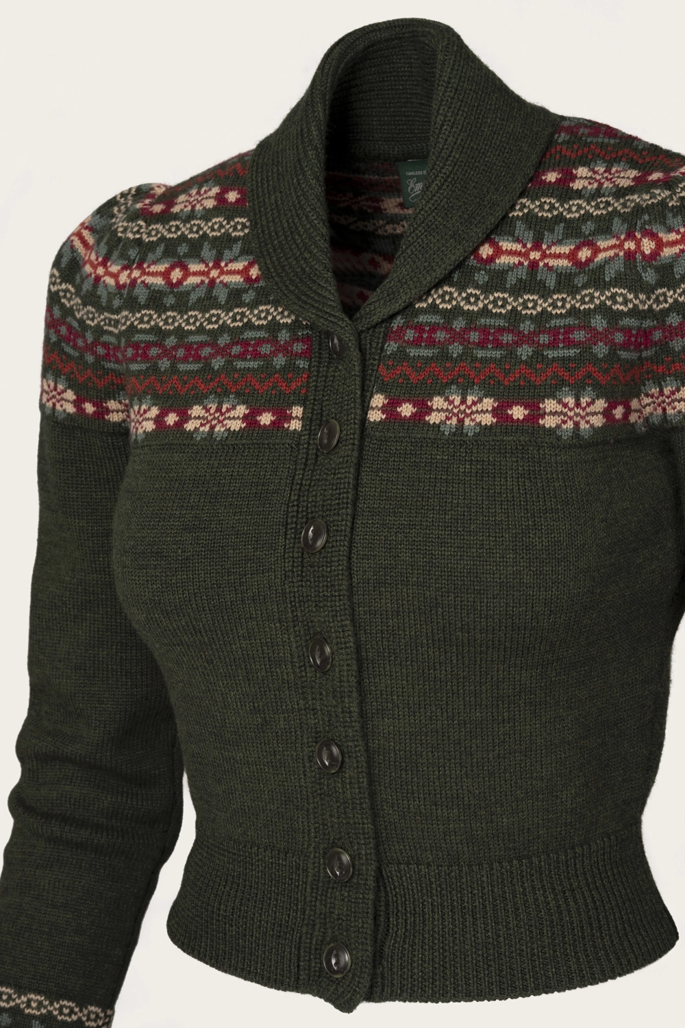 The Fair Isle Knit Jacket - 2