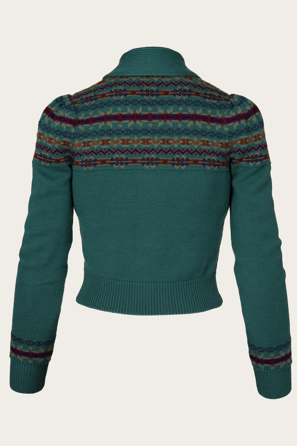 The Fair Isle Knit Jacket - 4