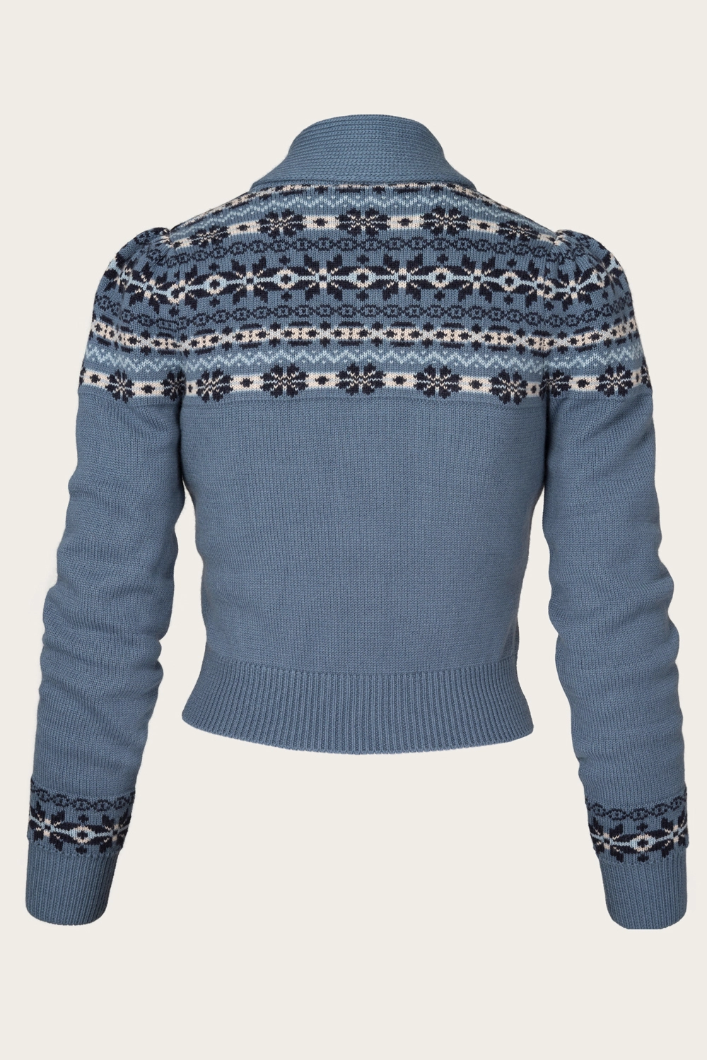 The Fair Isle Knit Jacket - 4