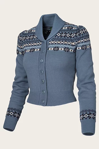 The Fair Isle Knit Jacket