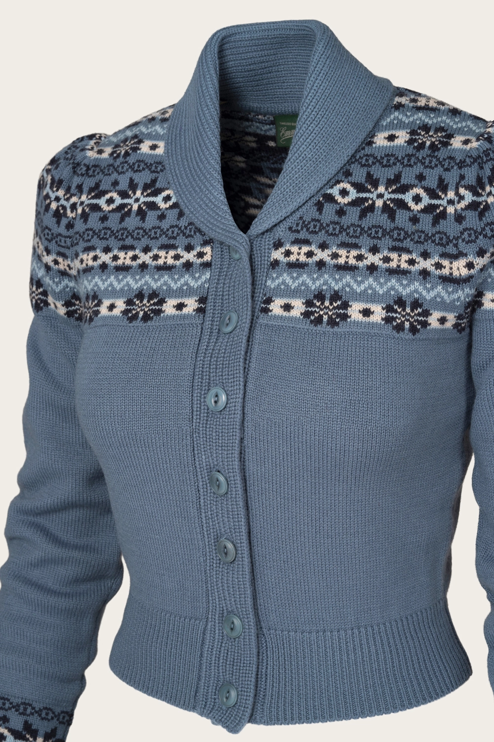 The Fair Isle Knit Jacket - 2