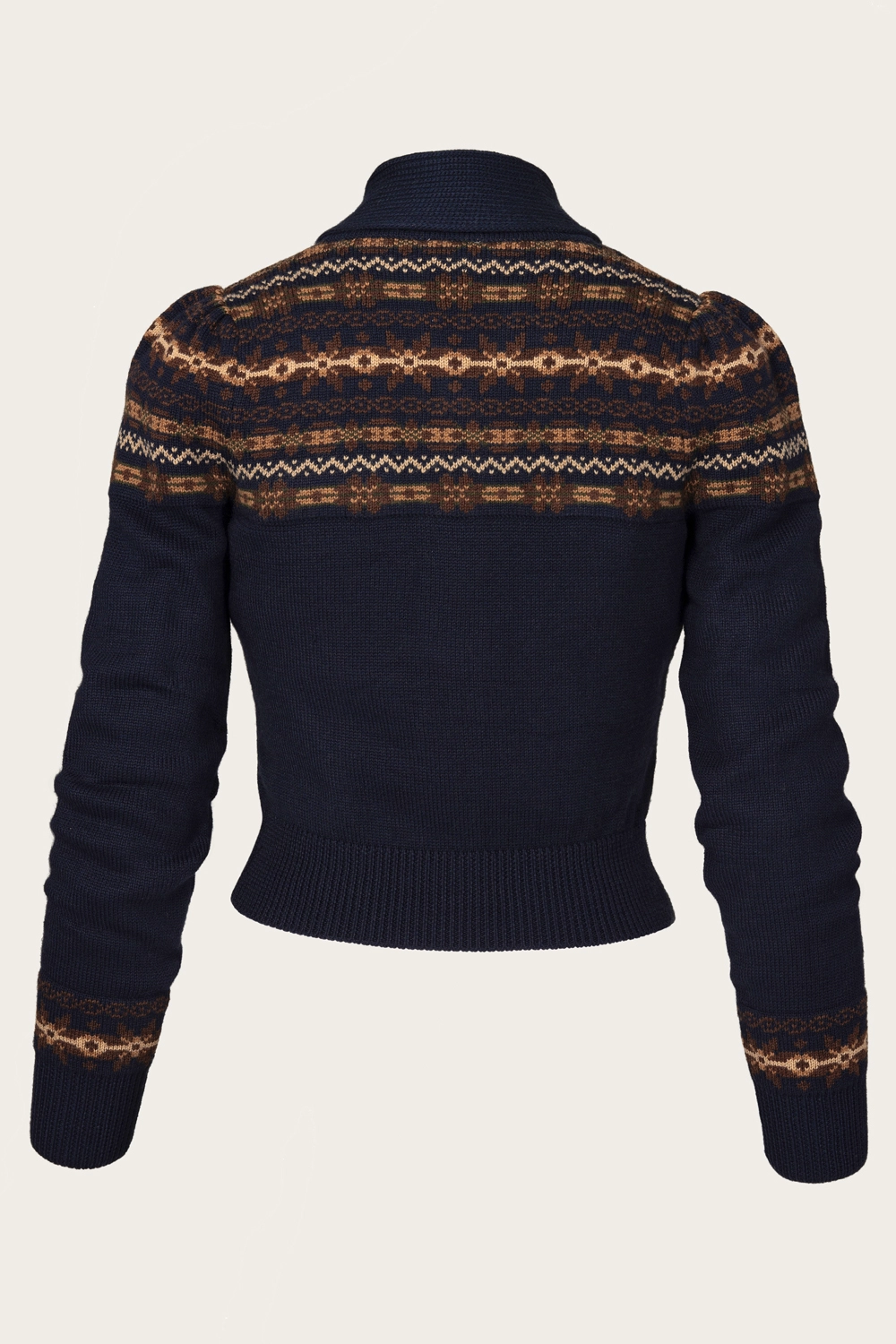 The Fair Isle Knit Jacket - 5