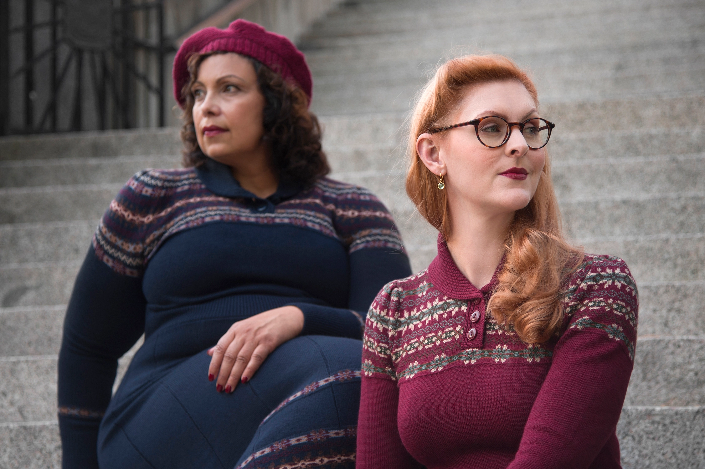 The Fair Isle Knit Dress - Emmy Design