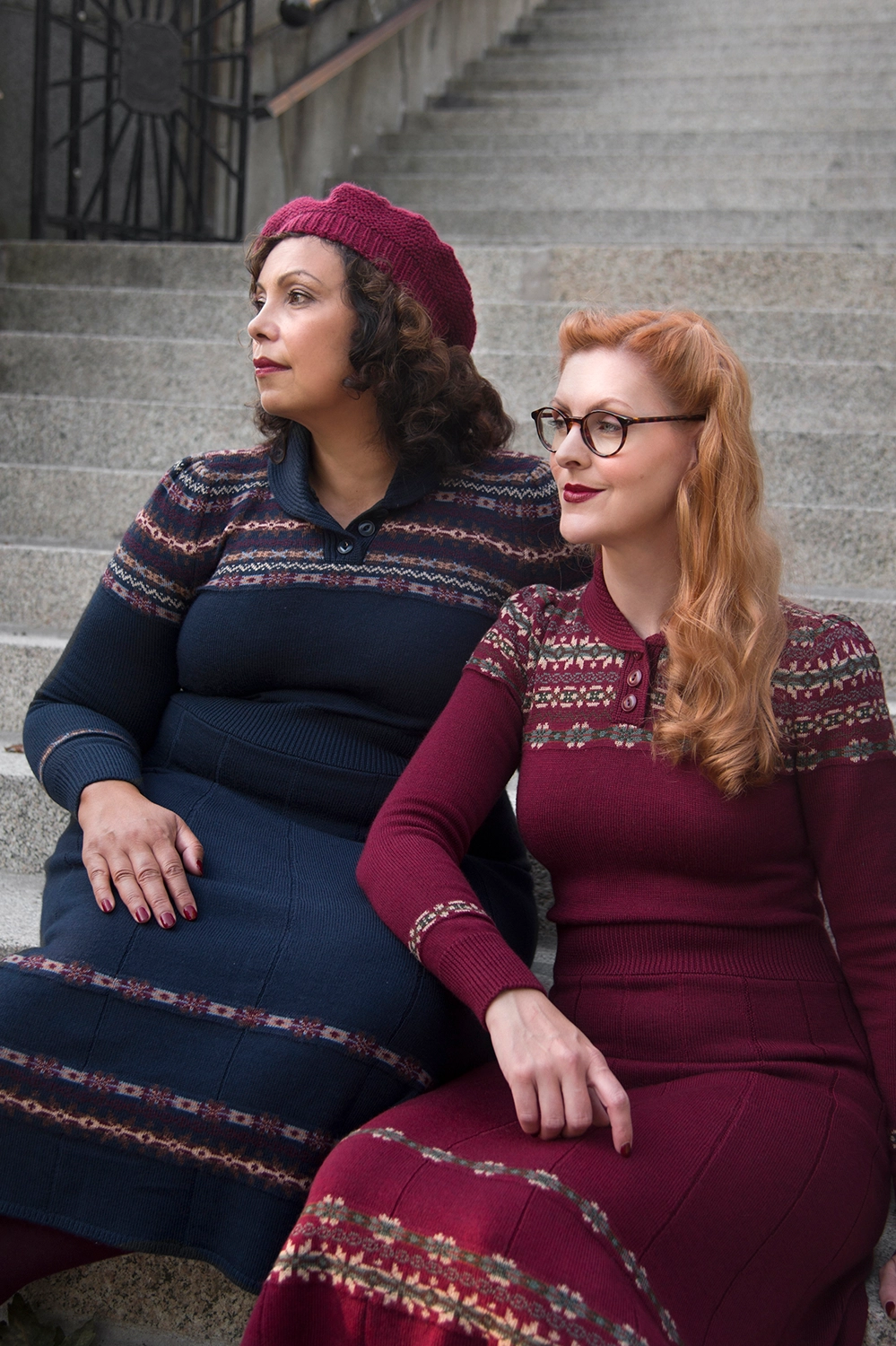 The Fair Isle Knit Dress - Emmy Design