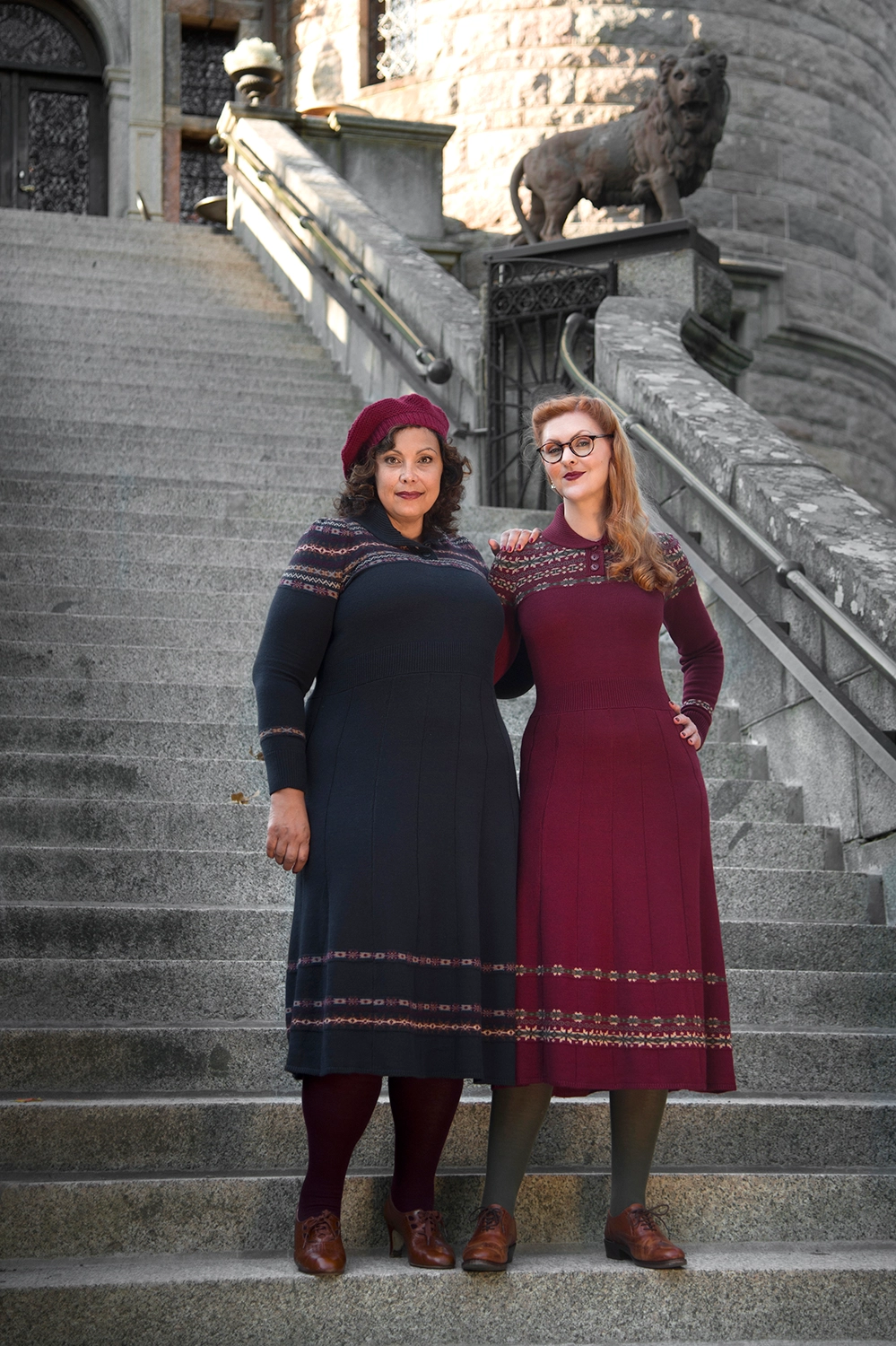 The Fair Isle Knit Dress