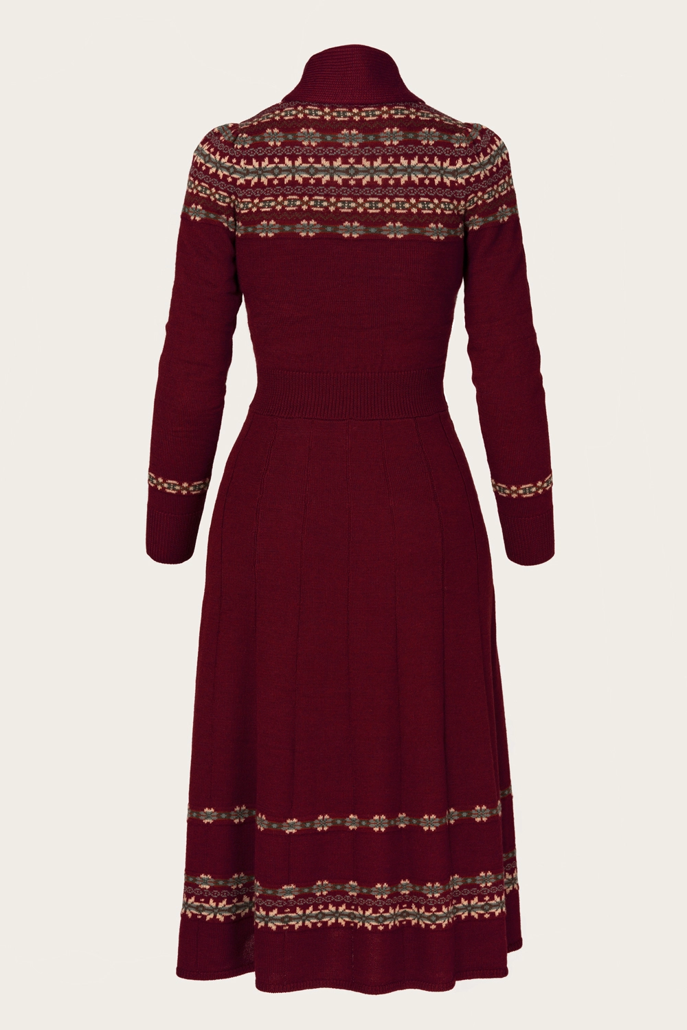 The Fair Isle Knit Dress - Emmy Design