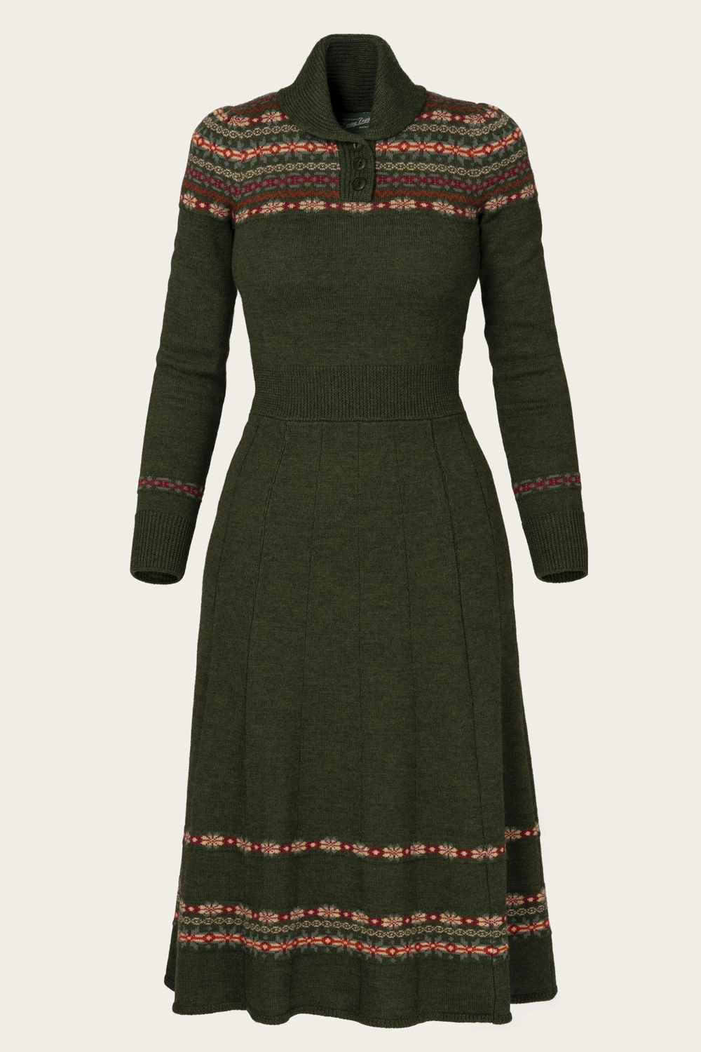 The Fair Isle Knit Dress - Emmy Design The Fair Isle Knit Dress - Emmy Design