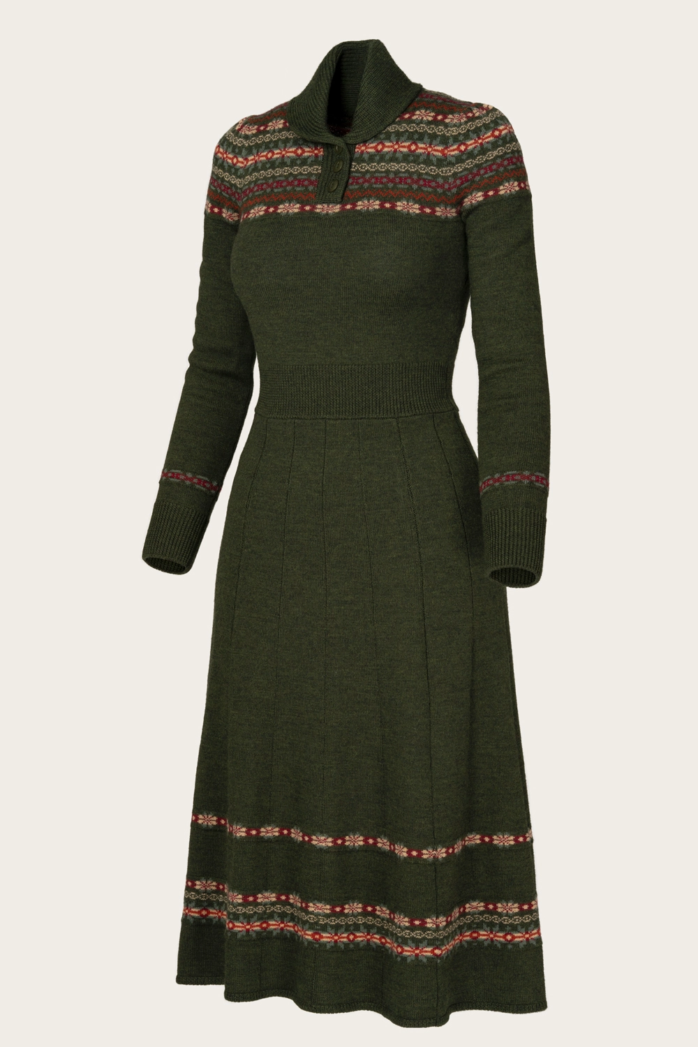 The Fair Isle Knit Dress - Emmy Design