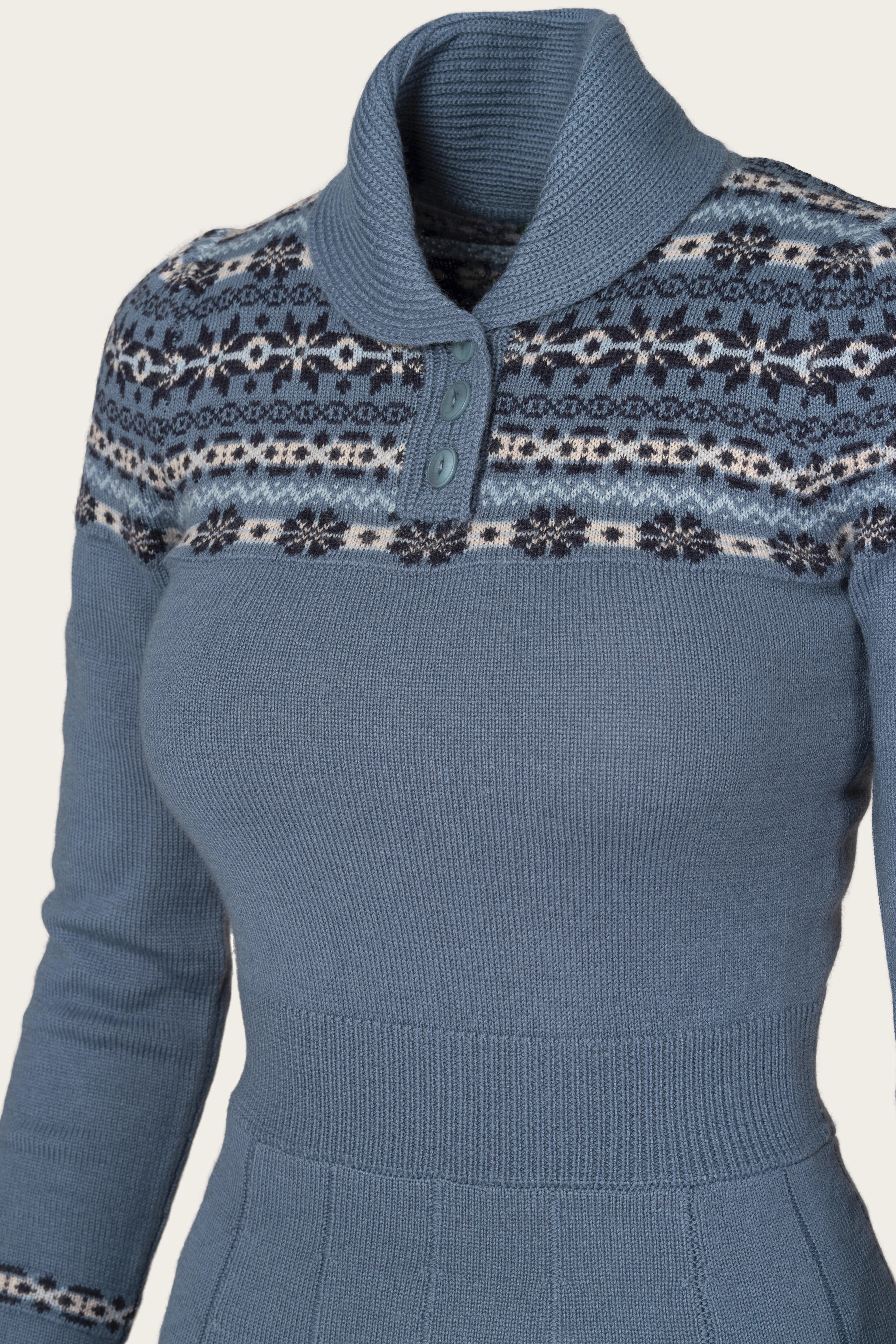 The Fair Isle Knit Dress - Emmy Design