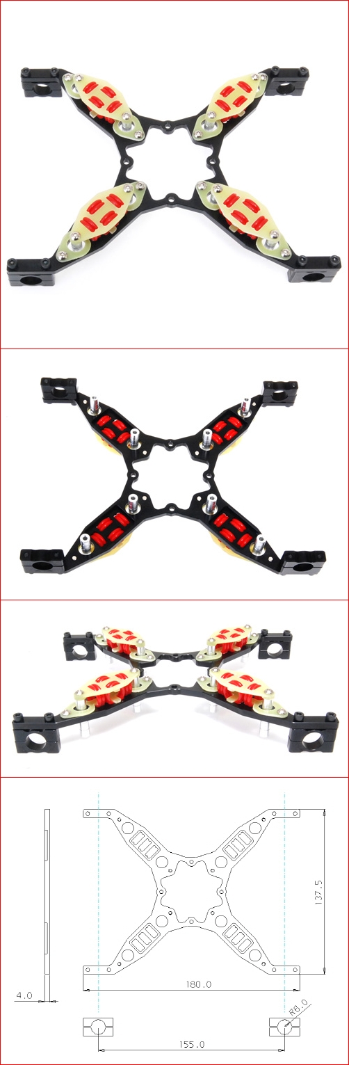 Secraft Damper kit for landing gear - 2